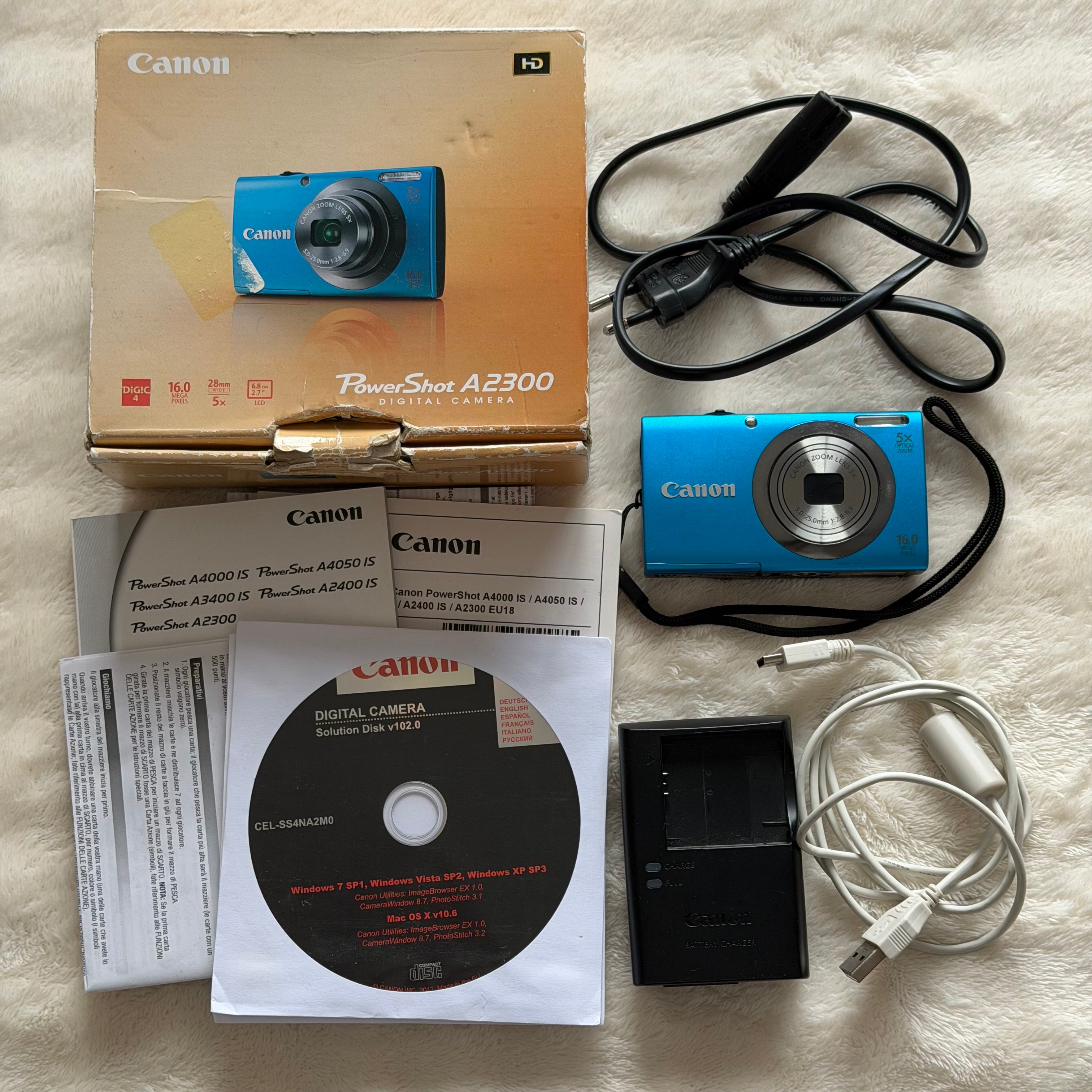 Canon PowerShot A2300 | (con caja)