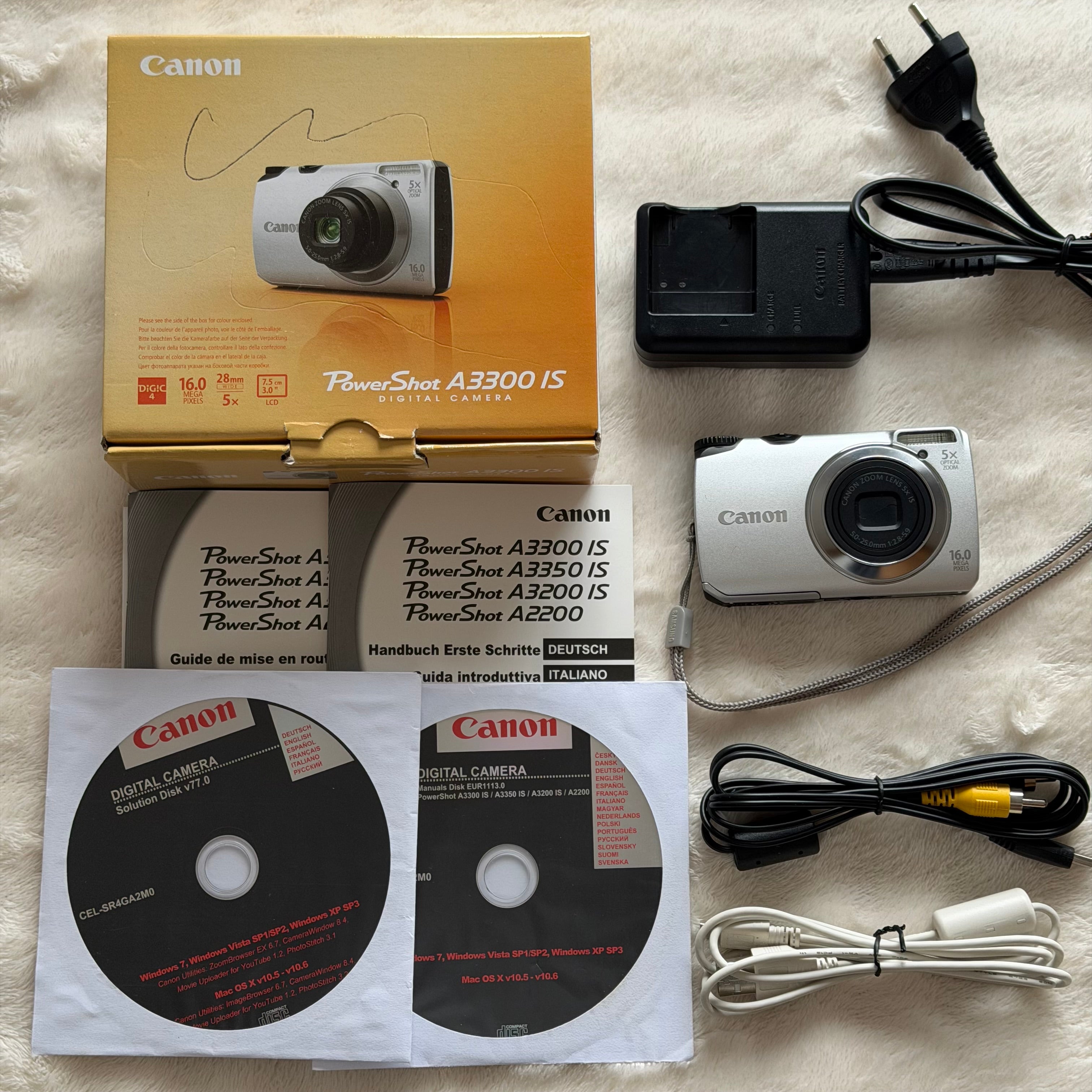 Canon PowerShot A3300 IS | (con caja)