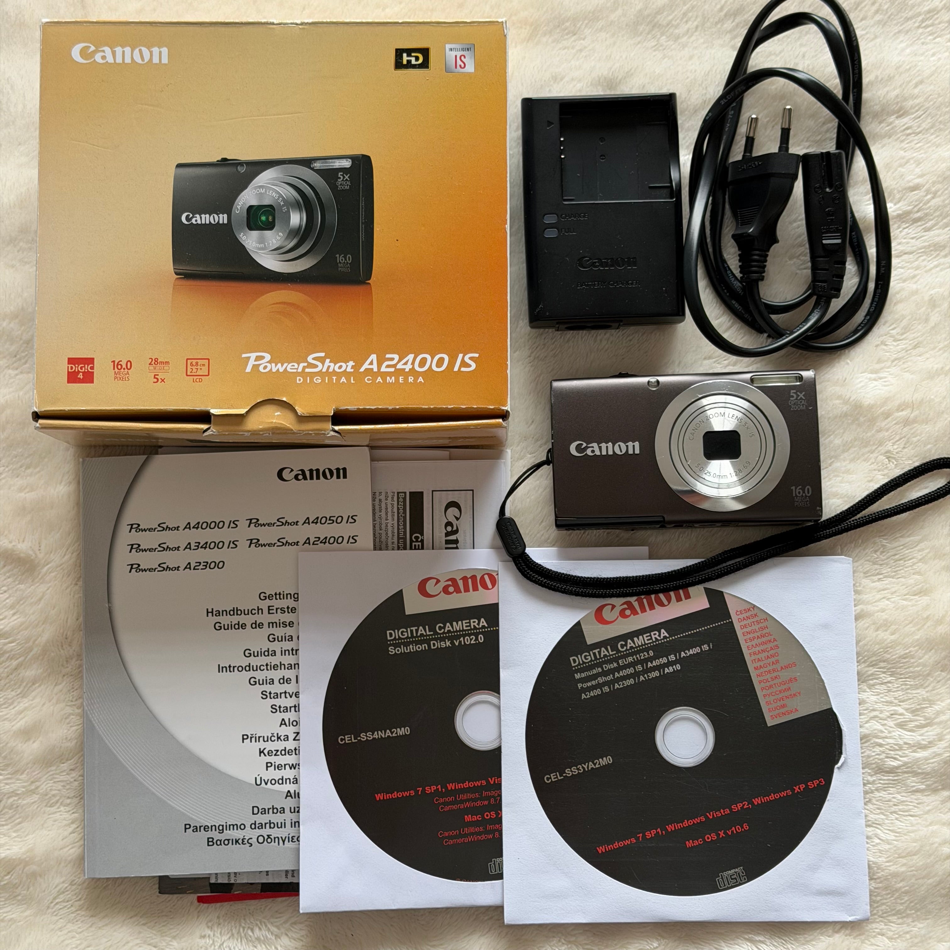 Canon PowerShot A2400 IS | (con caja)